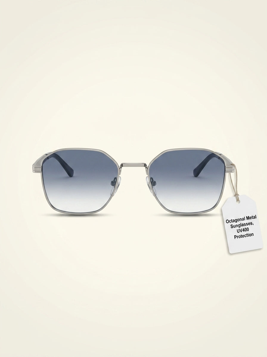 Prada PR C50S square-frame steel sunglasses, UK version