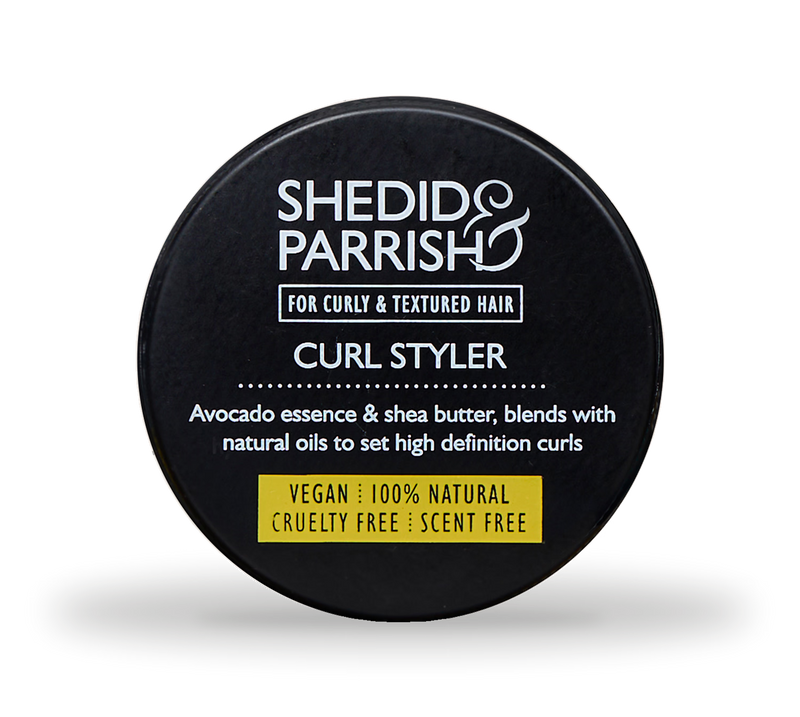 Shedid & Parrish mini curl discovery set travel sizes (British brand)