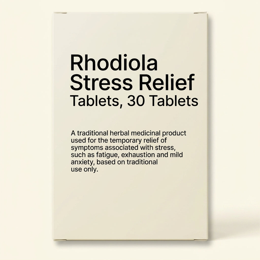 Holland & Barrett Rhodiola Stress Relief 30 Tablets 200mg