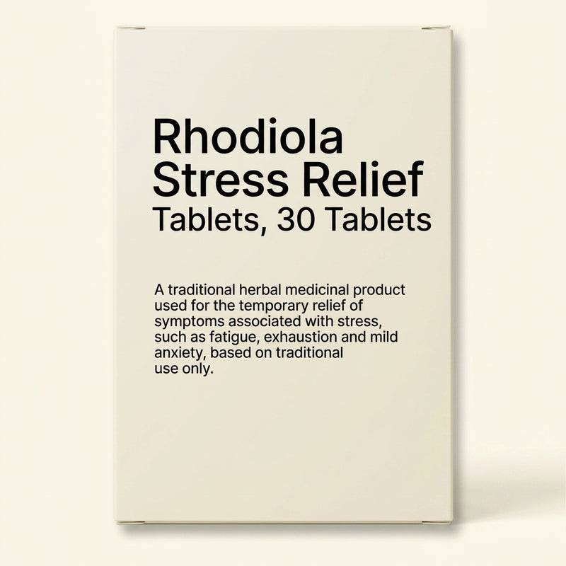 Holland & Barrett Rhodiola Stress Relief 30 Tablets 200mg