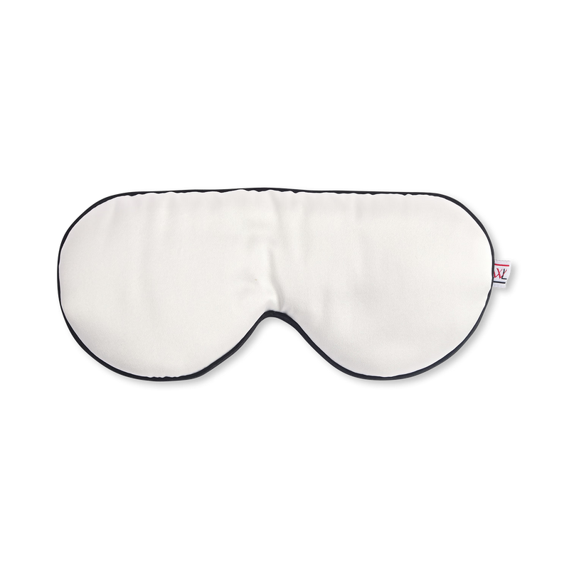 White Lotus Beauty 100% mulberry silk sleep mask 19 momme, imported from the UK