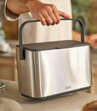 Joseph Joseph stainless steel premium food waste caddy 4L - British product