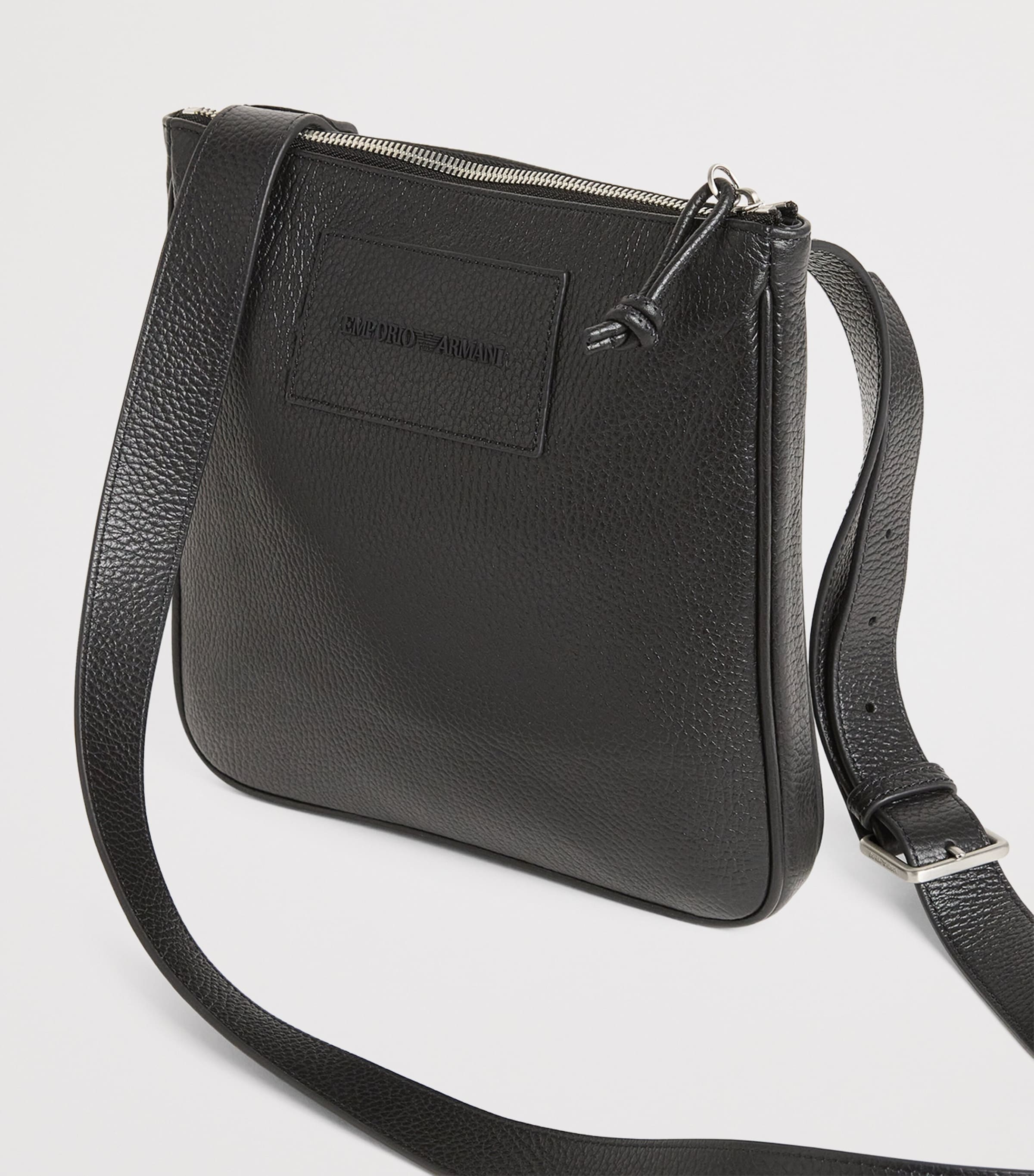Emporio Armani leather cross-body bag, imported from the UK