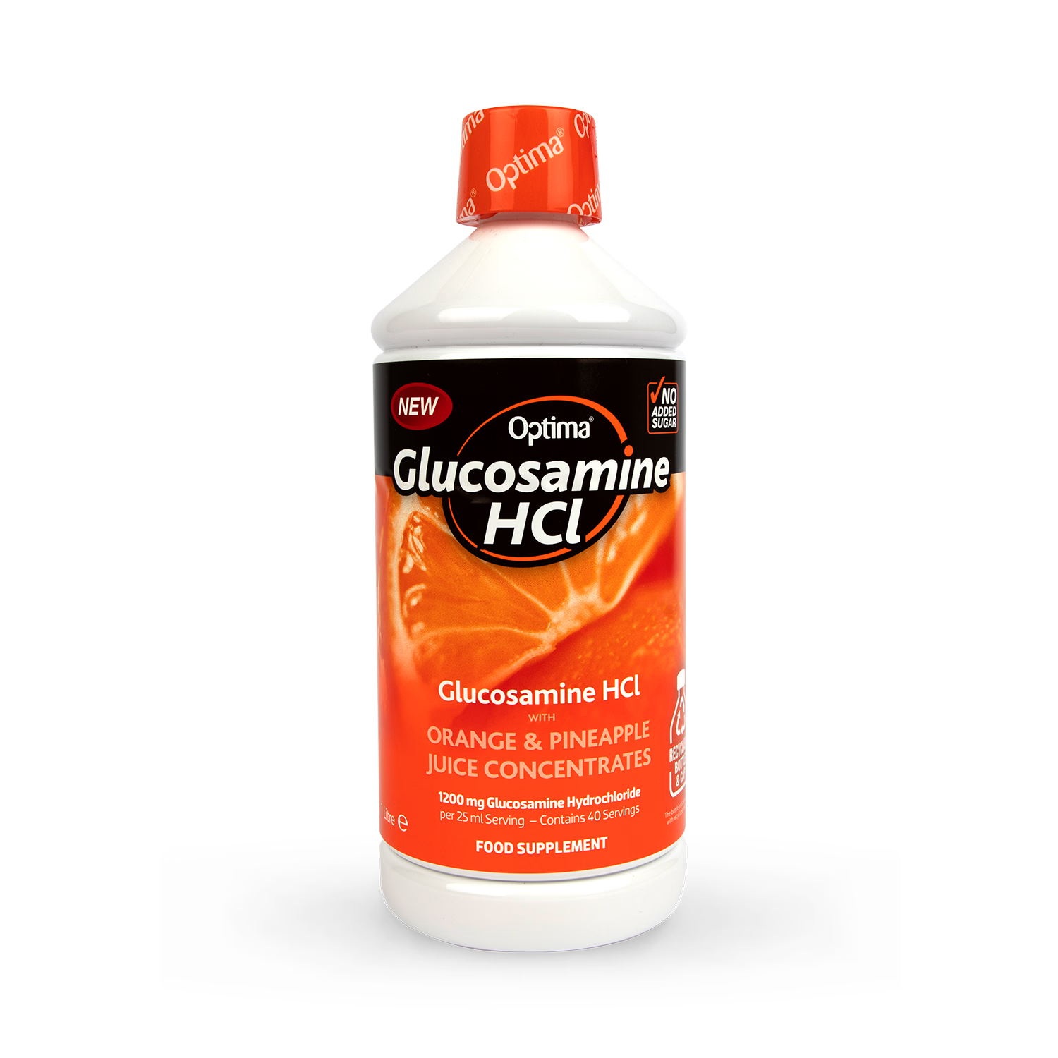 Optima Healthcare Activ Juice Orange Pineapple 1 Litre, imported from the UK