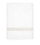 Pratesi Tre Righe Bath Towel 75cm x 150cm, imported from the UK