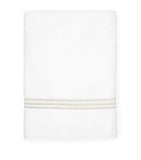 Pratesi Tre Righe Bath Towel 75cm x 150cm, imported from the UK