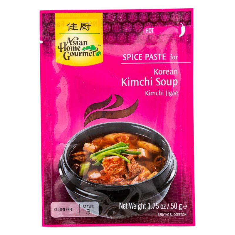 Asian Home Gourmet hot spice paste for Korean kimchi jigae (British brand)
