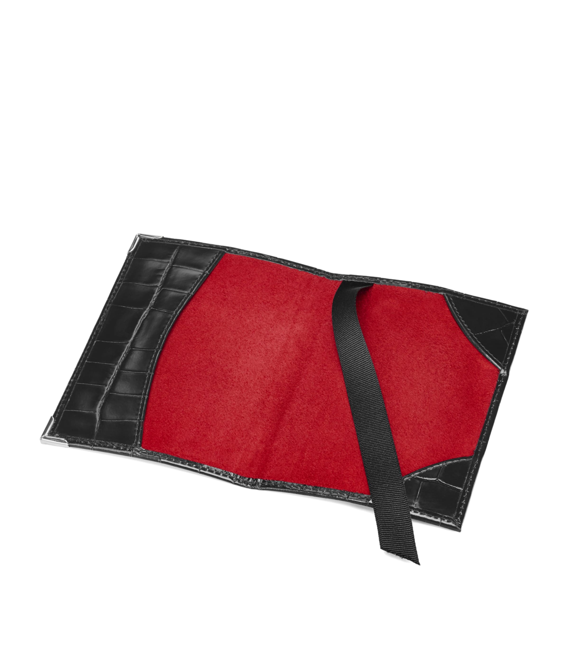 Aspinal of London croc-embossed passport cover - British product