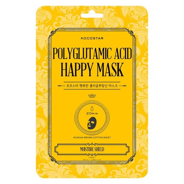 KOCOSTAR Polyglutamic Acid Happy Mask - Pack of 5 GOODS Superdrug   