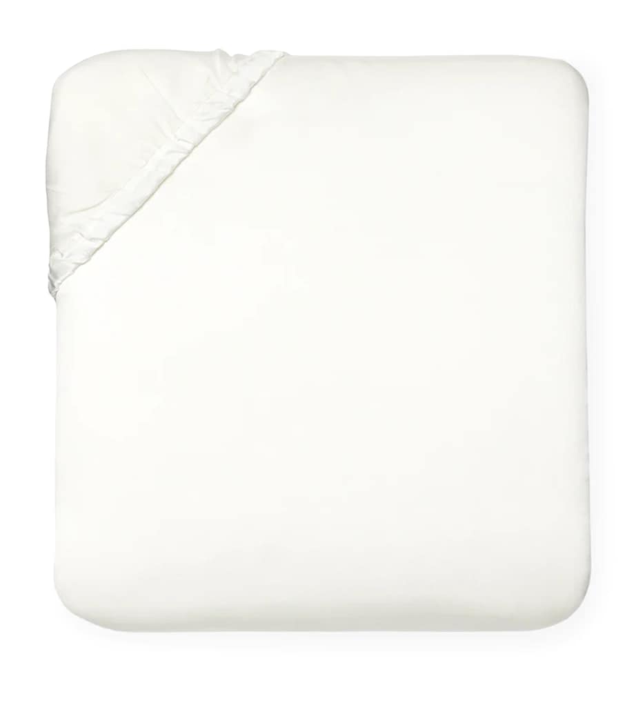 Sferra Egyptian Cotton Giza Super King fitted sheet 200cm x 180cm (British brand)