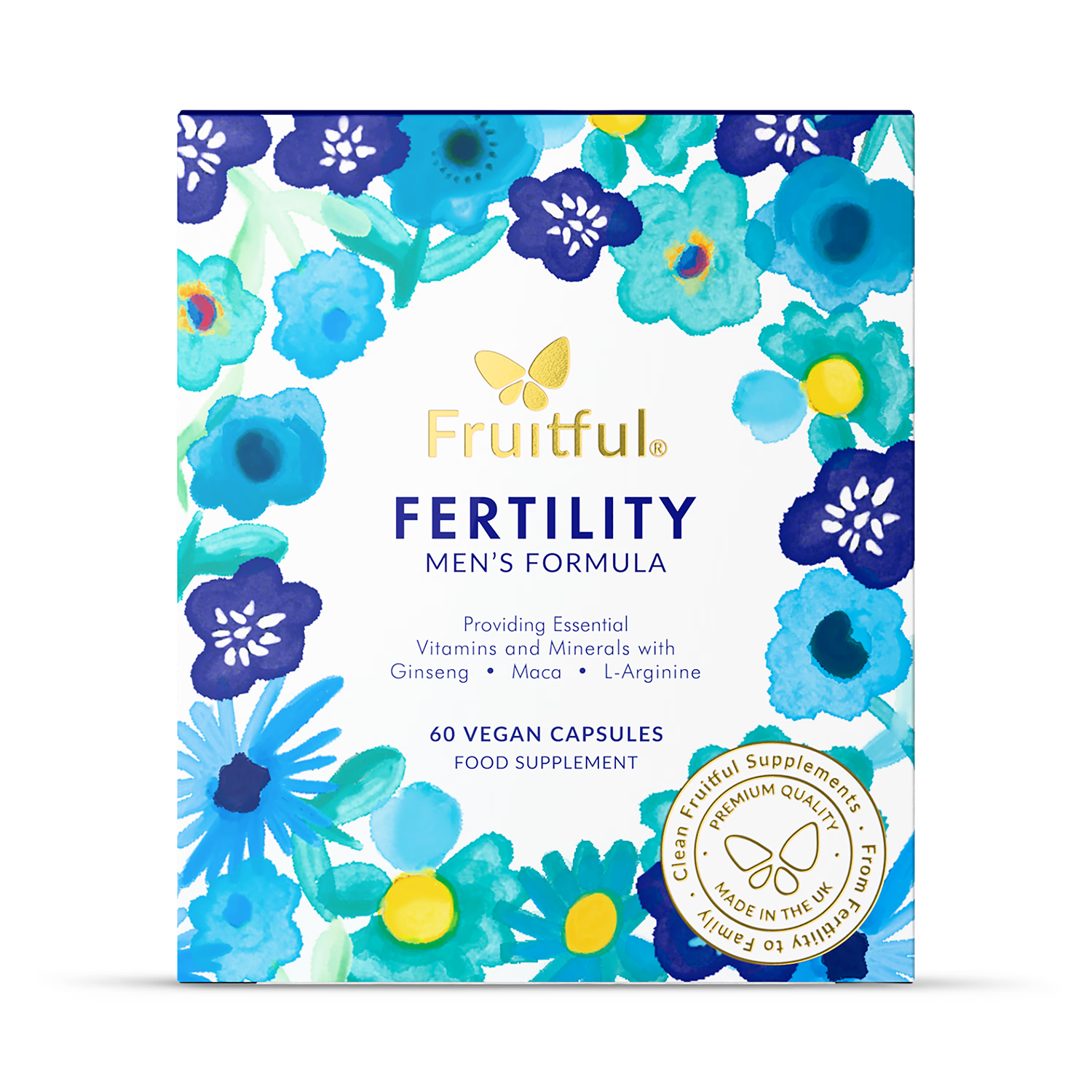 Fruitful Men's Fertility Formula 60 capsules UK version