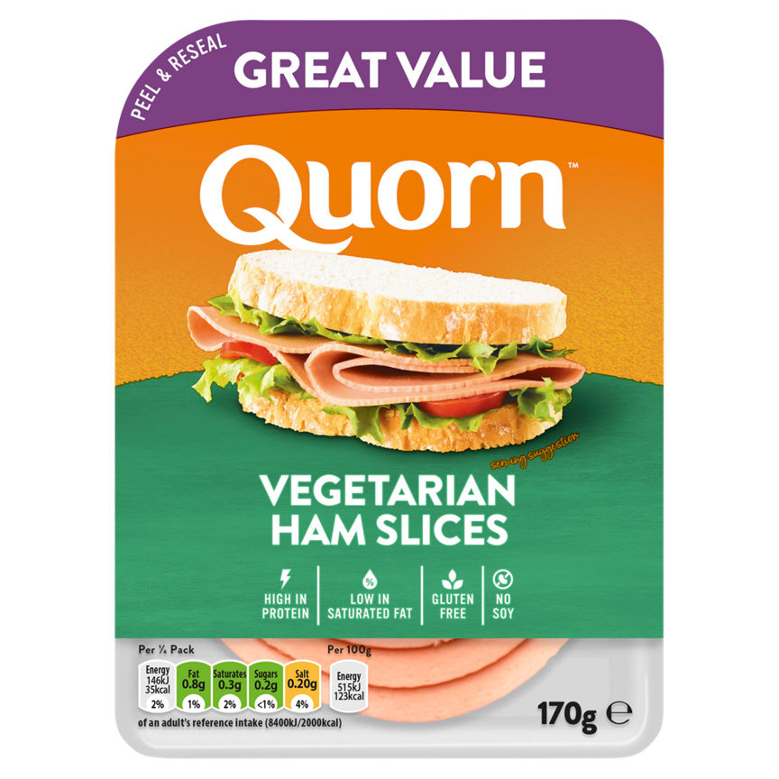 Quorn Vegetarian Ham Slices GOODS ASDA   