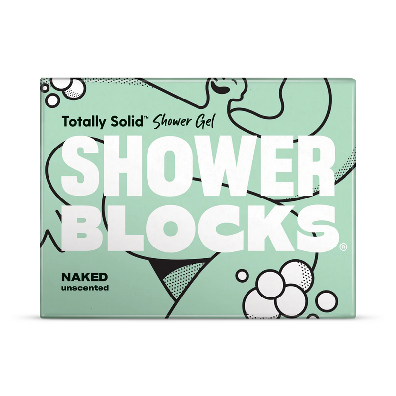 Solid Shower Gel Naked Unscented - British product