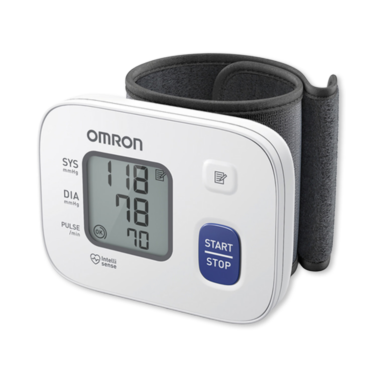 Omron wrist blood pressure monitor White/Grey - British product