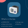 Omron wrist blood pressure monitor White/Grey - British product