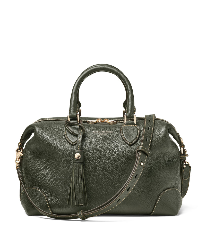 Aspinal Of London leather midi Hudson bowling bag, UK version