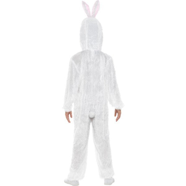 Smiffys Bunny Costume jumpsuit and hood, imported from the UK