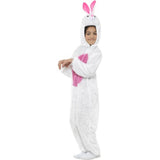 Smiffys Bunny Costume jumpsuit and hood, imported from the UK