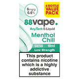 88Vape Menthol Chill AnyTank E-Liquid 6mg GOODS ASDA   