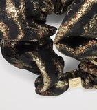 GANNI scrunchie metallic leopard print dice charm imported from the UK