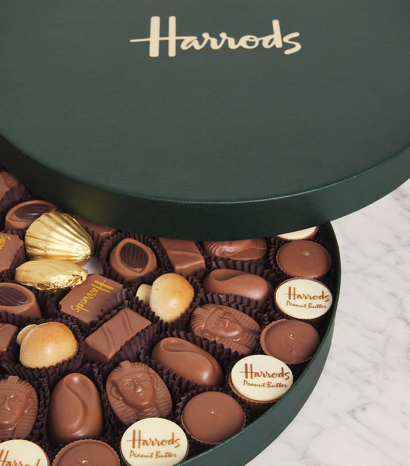 Harrods Belgian Favourites chocolate selection 1kg, UK version