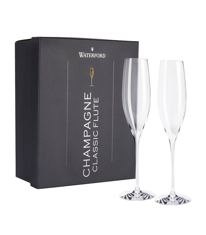 Waterford Elegance champagne flutes set of 2 (British brand)