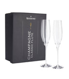 Waterford Elegance champagne flutes set of 2 (British brand)