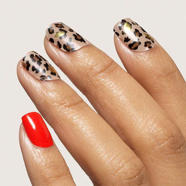 Mylee gel nail wraps Wild Things, imported from the UK