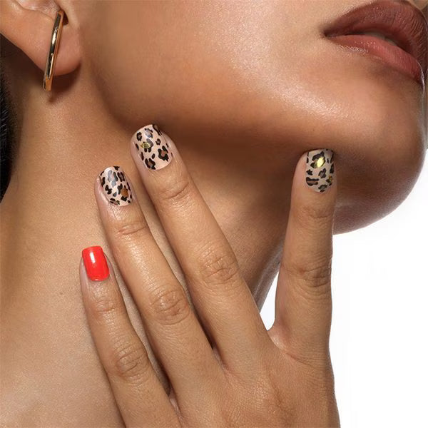 Mylee gel nail wraps Wild Things, imported from the UK