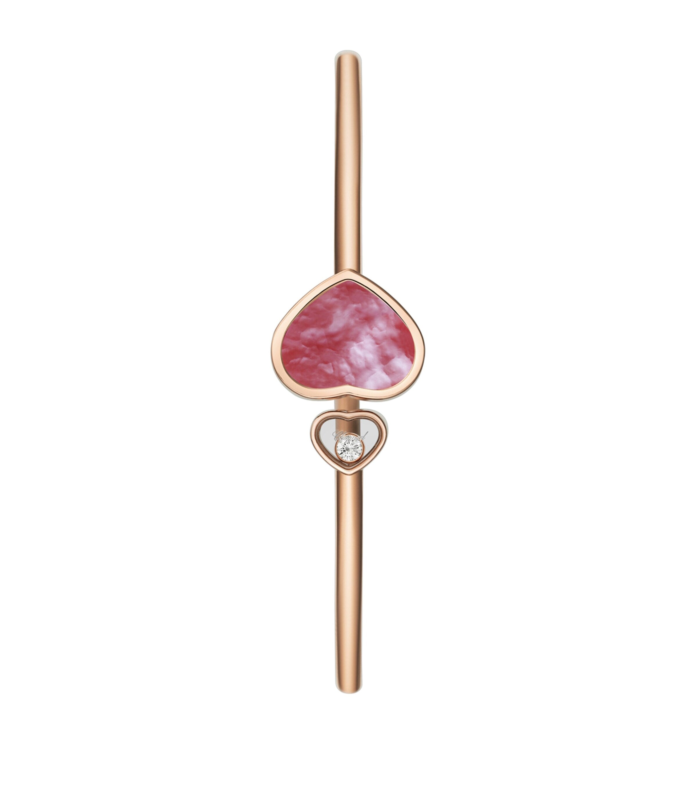 Chopard rose gold diamond bangle (British brand)