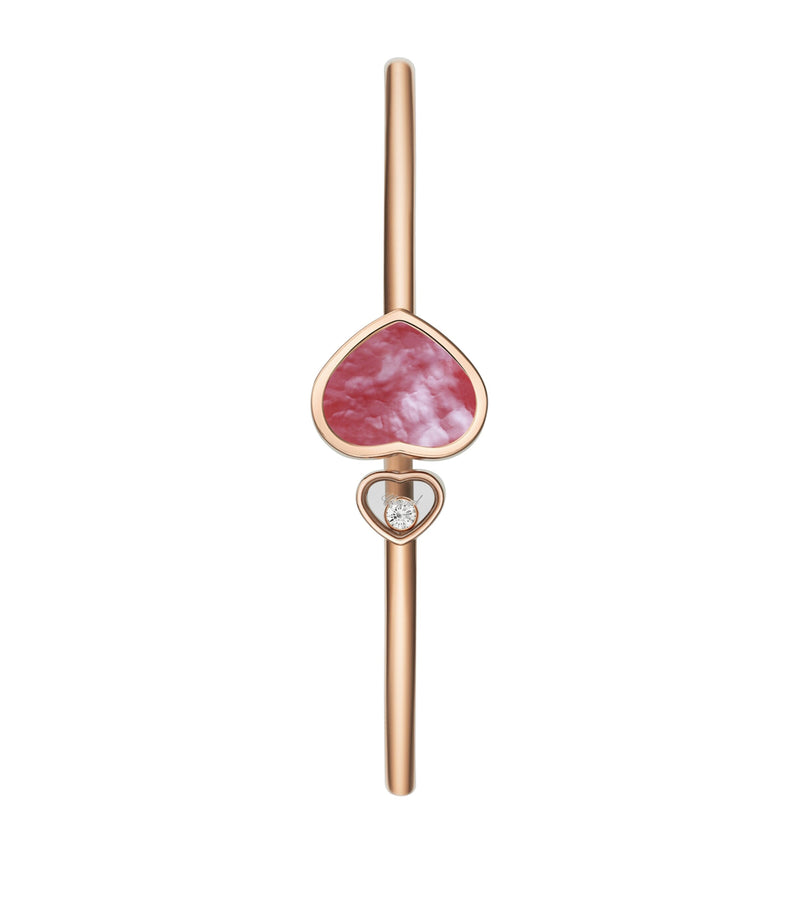 Chopard rose gold diamond bangle (British brand)