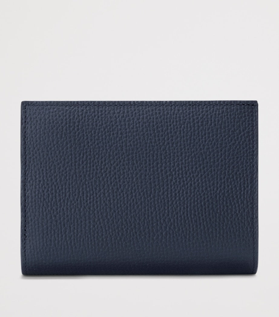 LOEWE compact wallet grained calfskin Anagram motif (British brand)