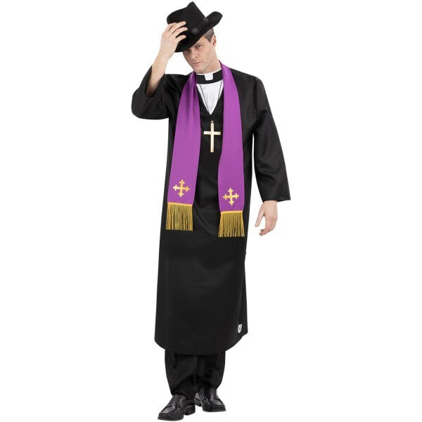 Smiffys The Exorcist Father Merrin priest costume set (British brand)