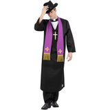 Smiffys The Exorcist Father Merrin priest costume set (British brand)