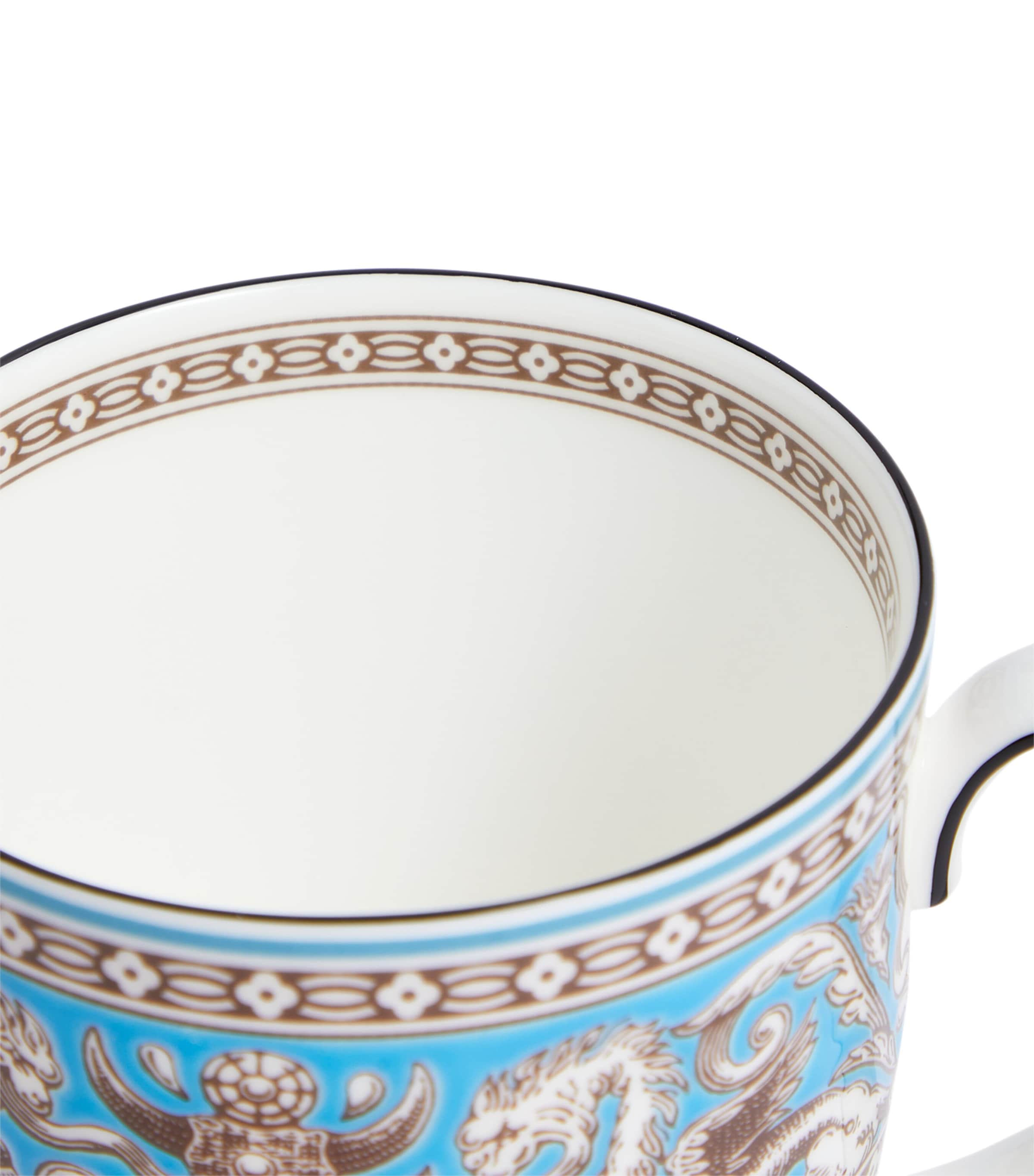 Wedgwood Florentine Turquoise mug (British brand)