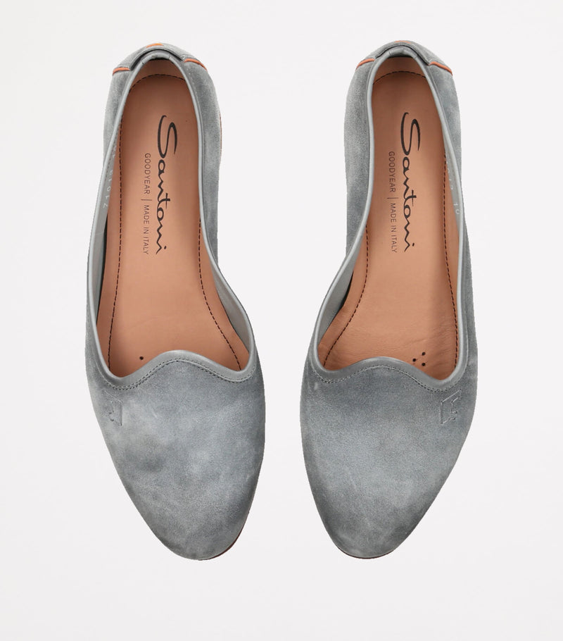 Santoni Wildleder Andrea Loafers (britische Marke)