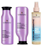 Pureology Hydrate Shampoo, Conditioner and Color Fanatic Leave In Conditioner Moisturising Bundle GOODS Boots   