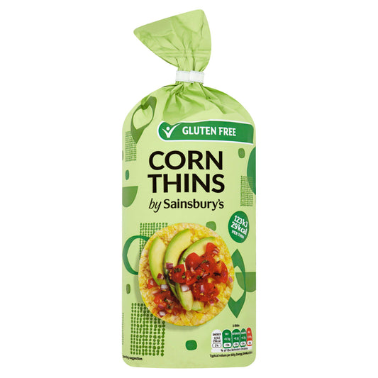 Sainsbury's Corn Thins 180g GOODS Sainsburys   
