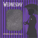 Wednesday Spiderweb bath fizzer 175g, imported from the UK