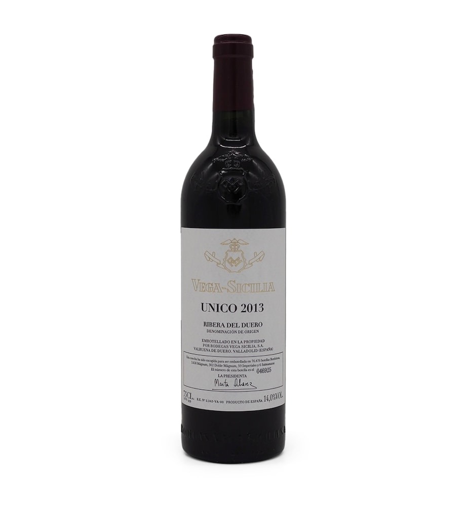Vega Sicilia Unico 2013 red wine 75cl (British brand)