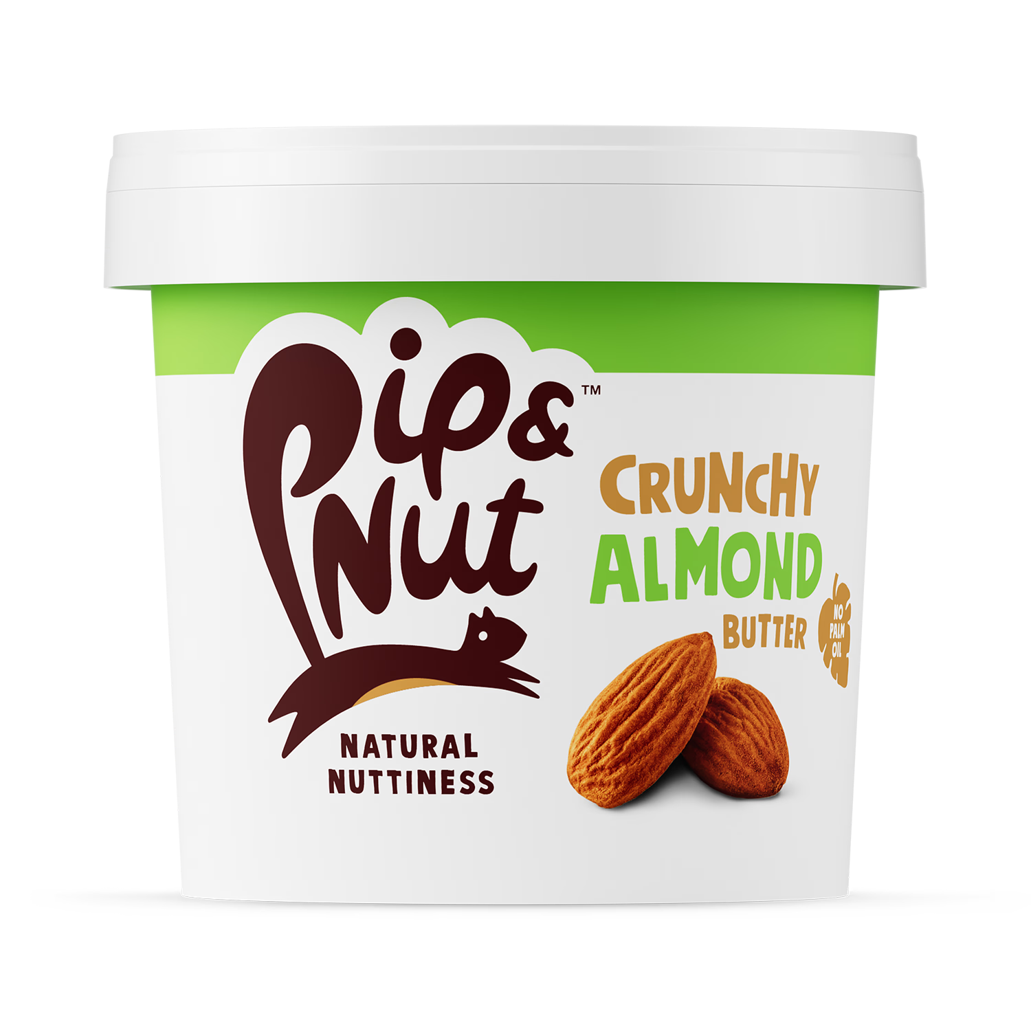 Pip & Nut Crunchy Almond Butter 1kg (British brand)
