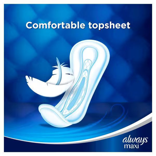 Always Maxi Night Sanitary Towels x9 - British product