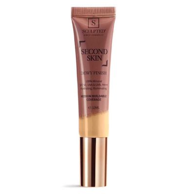 Sculpted By Aimee Connolly Second Skin Foundation - Dewy Finish Body Care Boots Fair Golden  