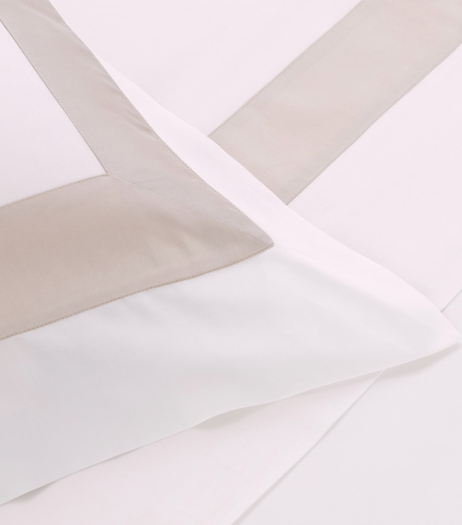 Frette Cotton Breeze Border Oxford pillowcase 51x71cm - British product