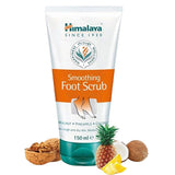 Himalaya Smoothing Foot Scrub with walnut shell granules UK version