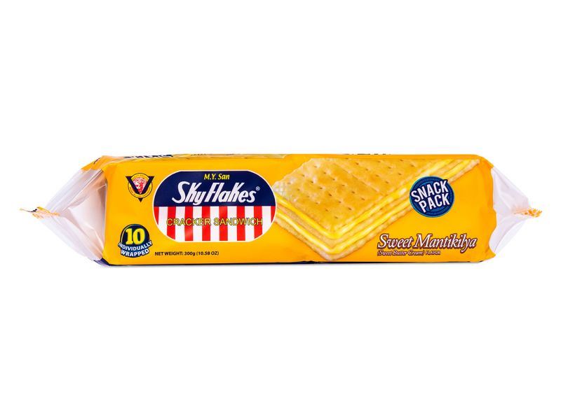 M.Y.San Sky Flakes sweet butter cracker sandwich (British brand)