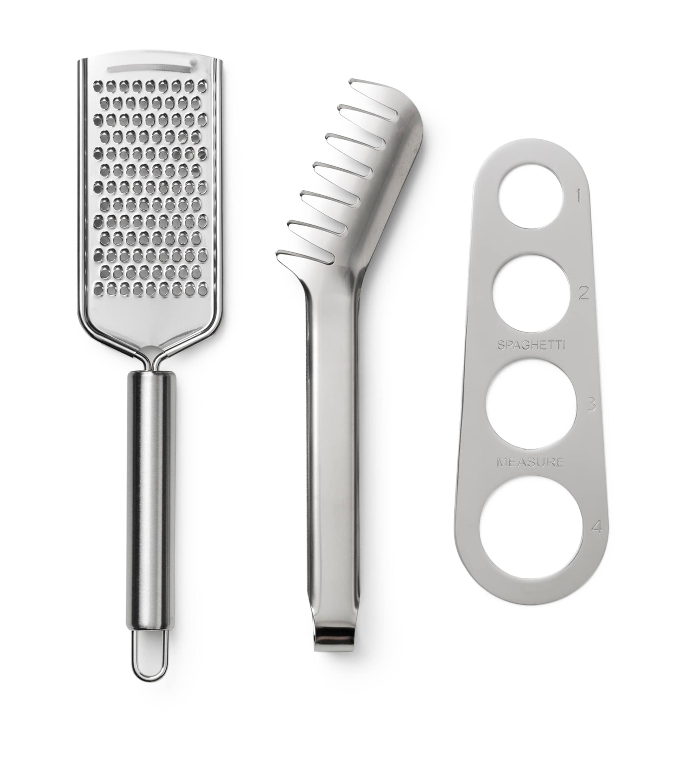 Printworks stainless steel pasta tool set, imported from the UK