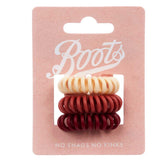 Boots spiral hair ties maroon 3s GOODS Boots   