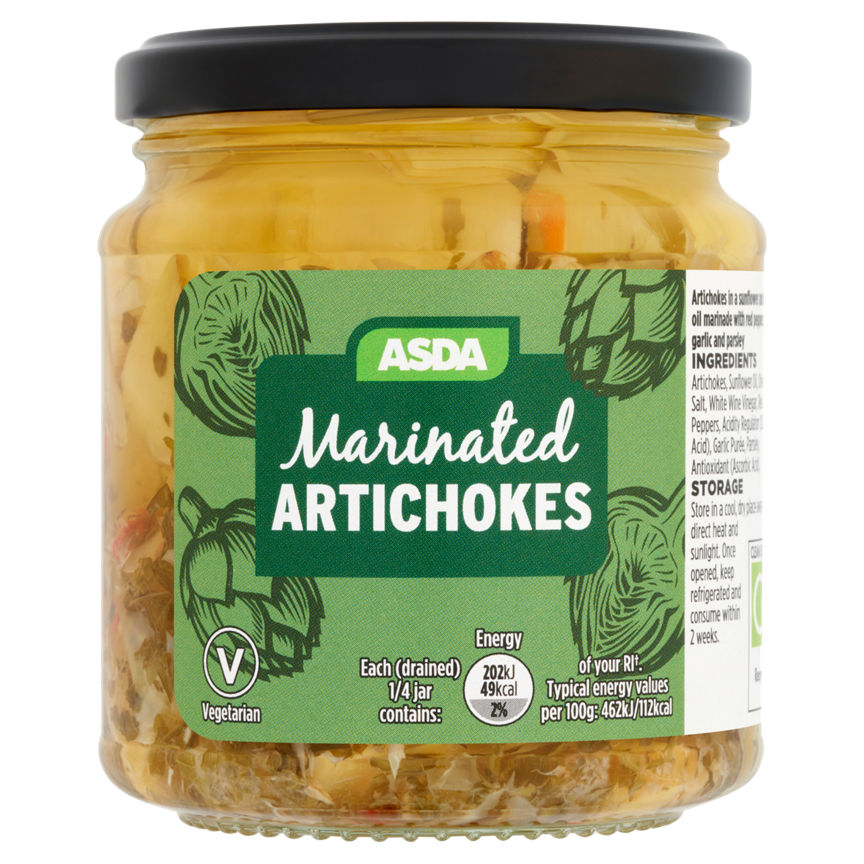 ASDA Marinated Artichokes 280g GOODS ASDA   