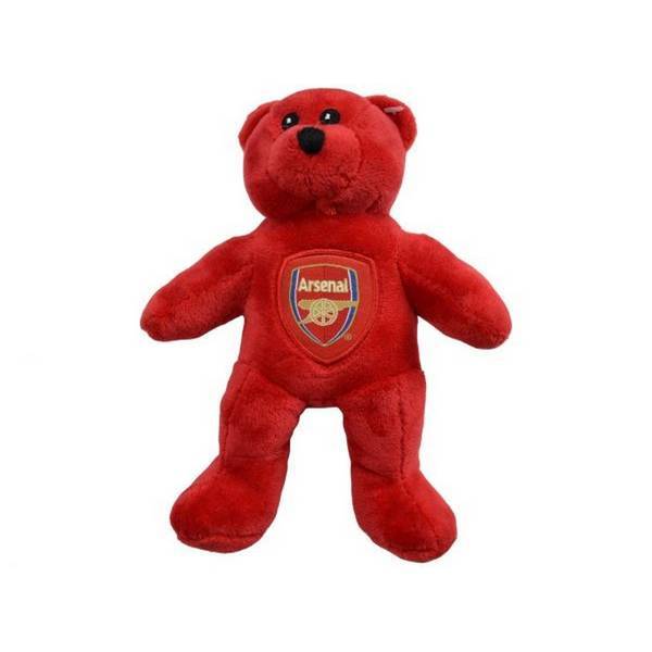 Arsenal FC crested plush bear 20cm, imported from the UK